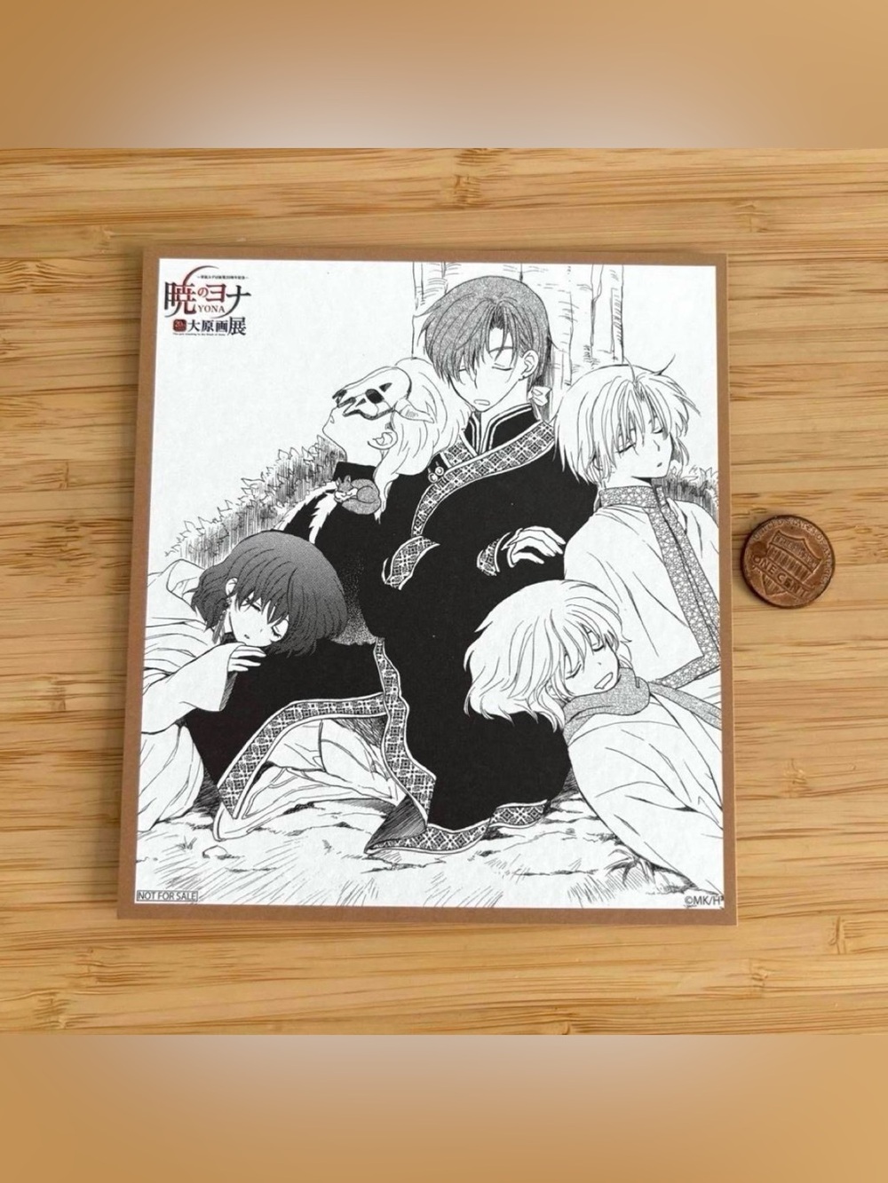Rare yona of the dawn shikishi